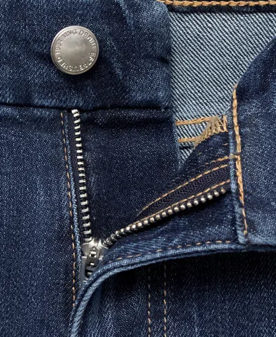 Mango Women's Violet Flared High-rise Jeans In Blue