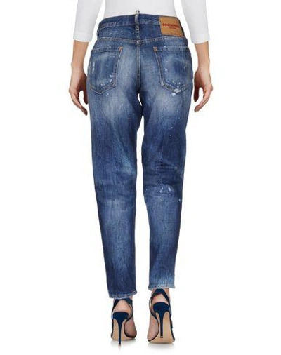 Shop Dsquared2 Denim Pants In Blue