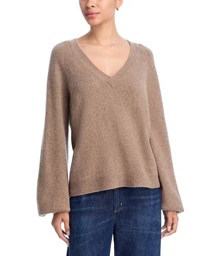 Paige Thea Cashmere Sweater In Brown