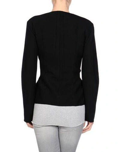 Shop Cedric Charlier Blazer In Black