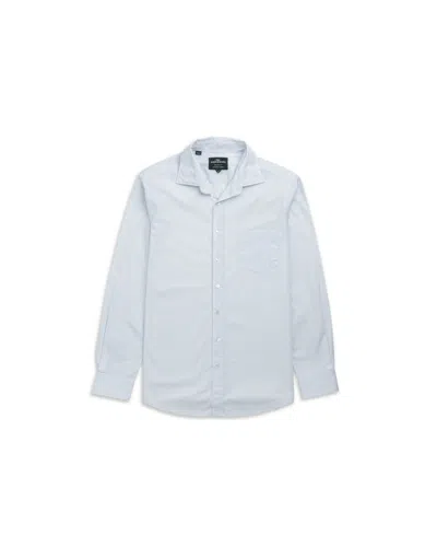 Rodd & Gunn Airtex Slim Fit Cotton Button-up Shirt In Purple