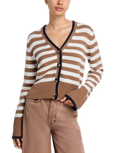 Veronica Beard Monae Cardigan In Brown