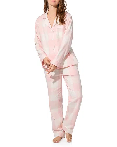 Bedhead Pajamas Flannel Pajama Set In Pink