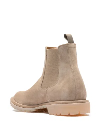 Officine Creative Spectacular Suede Boots In Brown