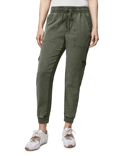 Splendid Jaclyn Drawstring Waist Joggers In Green