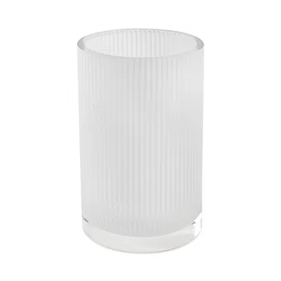 Kassatex Camden Canister - Exclusive In White
