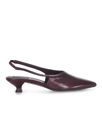 Alohas Eros Pumps In Burgundy