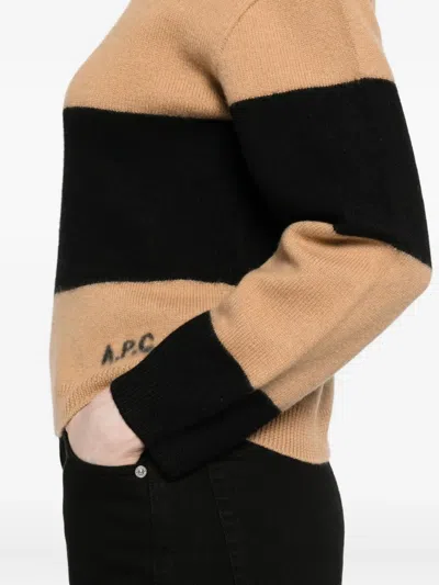 Apc A.p.c. Sweaters In Black