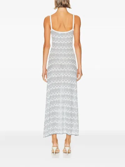 Christopher Esber Palais Geometric-patterned Midi Dress In Multi