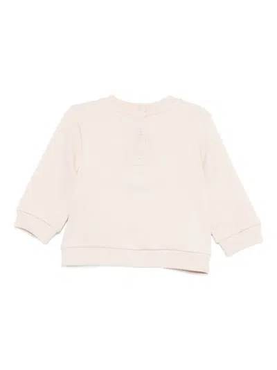 Fendi Squirrel-logo Sweatshirt In White