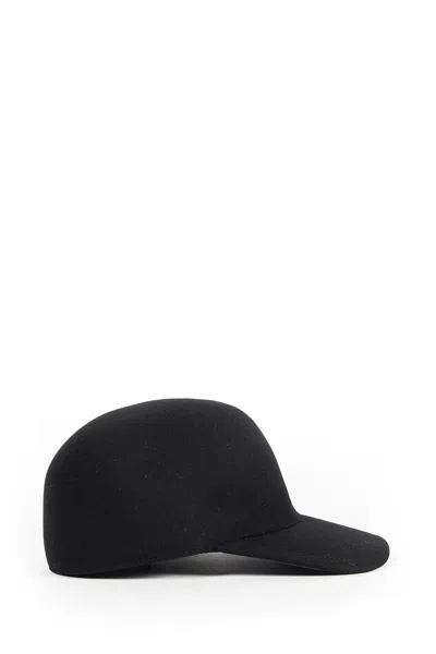Jil Sander Wool Hat In Gold