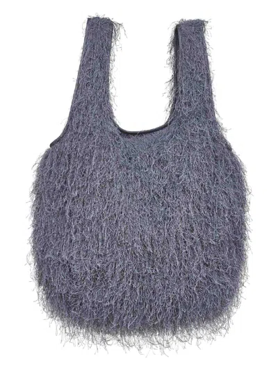 Dries Van Noten 00218-bw252-march171-2031 W.l.bag Handbags Grey In Gray