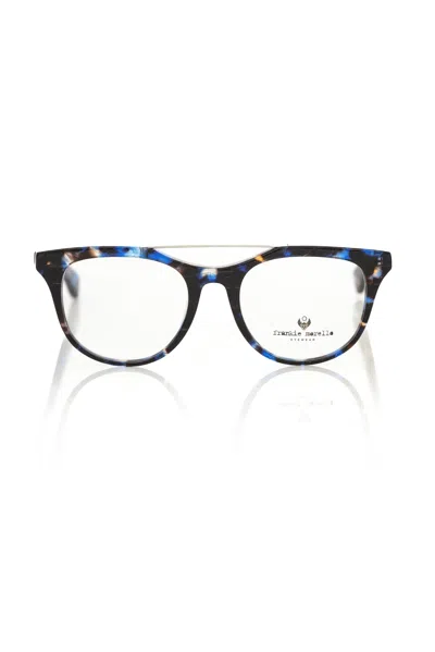 Frankie Morello Blue Acetate Frame In Multi