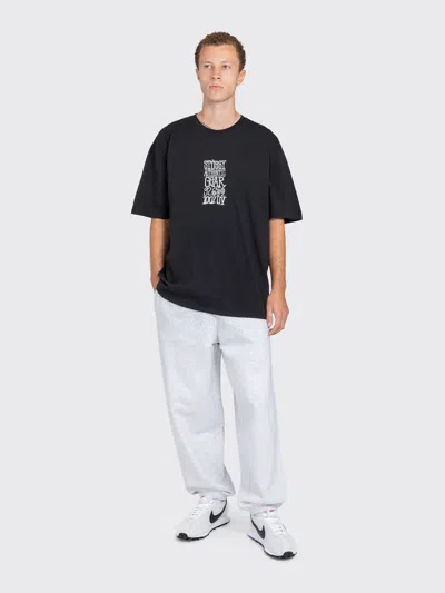 Stussy Authentic Gear Tee Pigment Dyed In Black