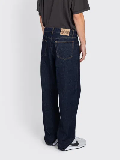 Stussy Big Ol Jean Denim In Blue