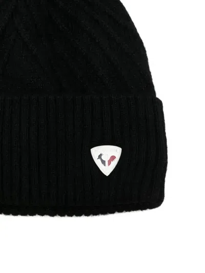 SARA 绞花针织绒球套头帽