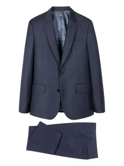Paul Smith Mens Tailored Fit 2btn Suit In Blue