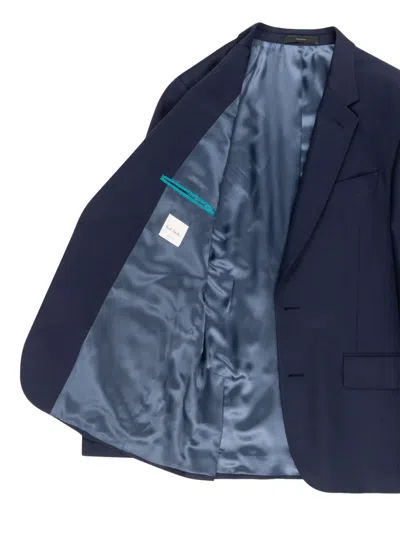 Paul Smith Mens Tailored Fit 2btn Suit In Blue