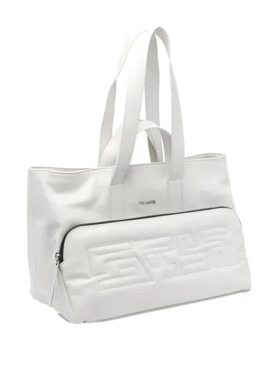 Vic Matie Shoulder Bag In White