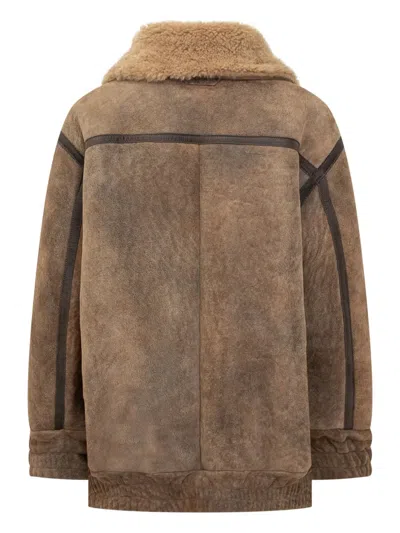 Salvatore Santoro Jackets Brown In Brown