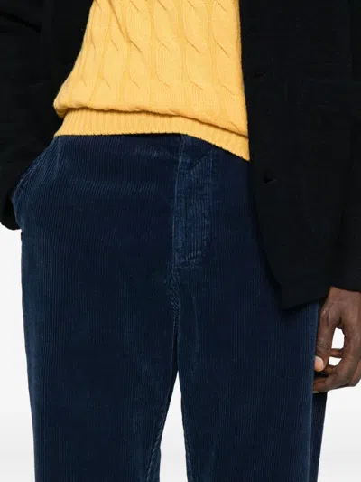 Universal Works Corduroy Trousers In Blue