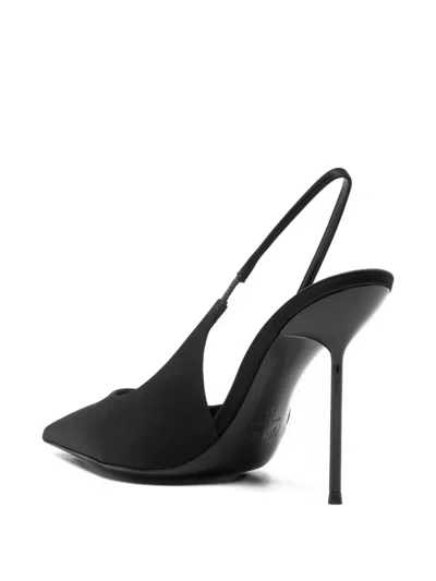 Paris Texas 105mm Lidia Slingback Pumps In Black