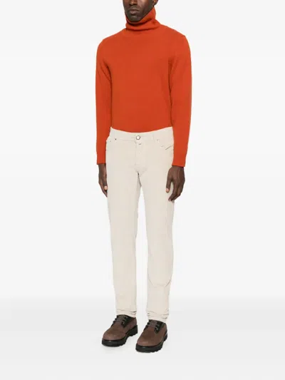 Jacob Cohen Slim Fit Denim Jeans In Neutral