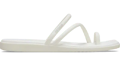 Crocs Miami Toe Loop Sandal In White
