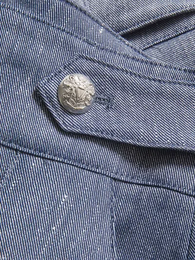 Veronica Beard Runo High-rise Linen-blend Shorts In Blue