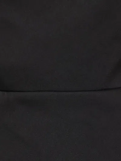 David Koma Asymmetric One-shoulder Dress In Black