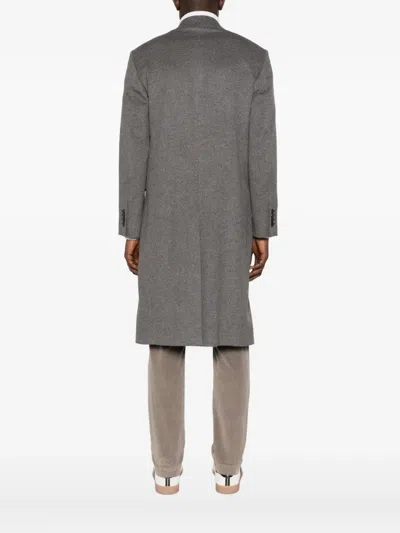 Reveres 1949 Double-breasted Coat In Gray