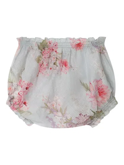 HALLIDAY 花卉巴里纱灯笼裤