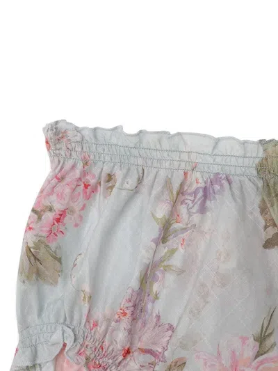 HALLIDAY 花卉巴里纱灯笼裤