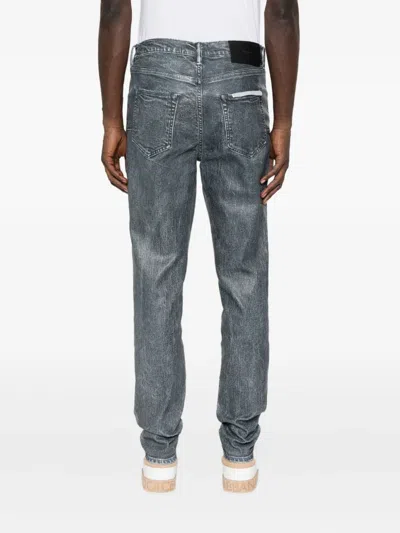 Purple Brand Acid-wash Jeans In Blue