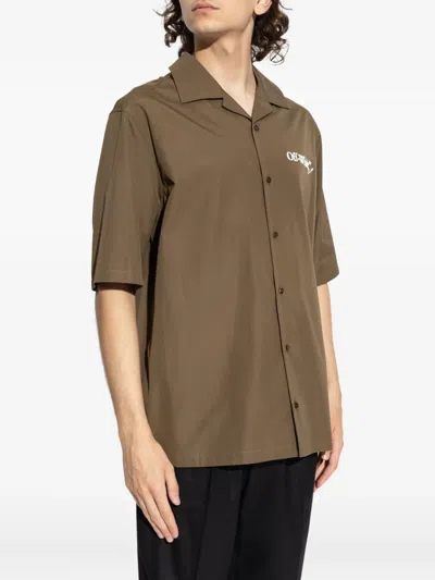 LOGO印花短袖衬衫