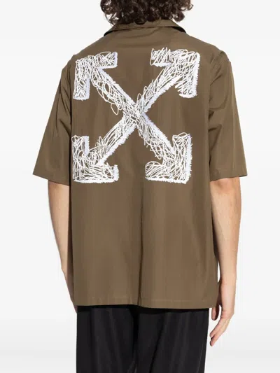 LOGO印花短袖衬衫