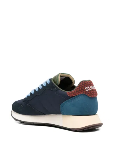 Sun 68 Sun68 Jaki Winter Sneakers In Blue