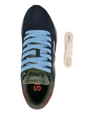 Sun 68 Sun68 Jaki Winter Sneakers In Blue