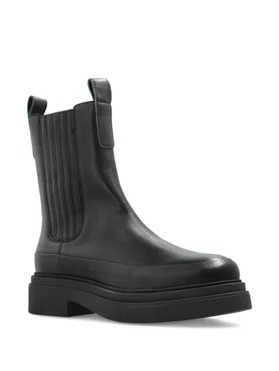 Paul Smith Elastic-panel Boots In Black