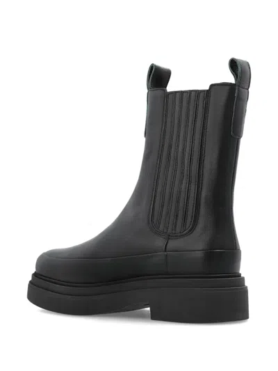 Paul Smith Elastic-panel Boots In Black