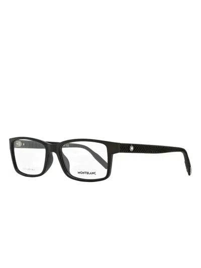 Montblanc Rectangular-frame Glasses In Black