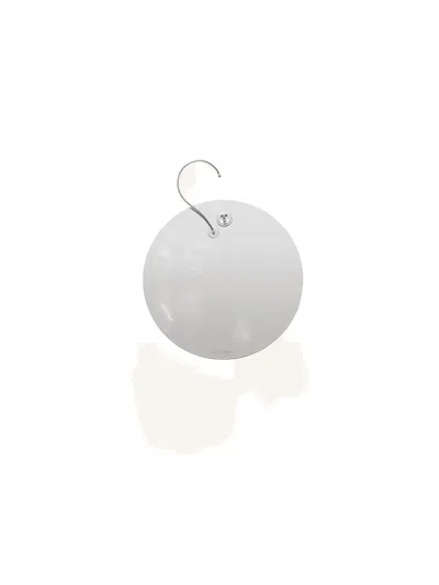 Courrèges Round-frame Earrings In Gray