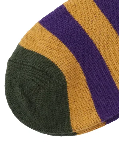 Sebago Solon Rigal Socks In Purple