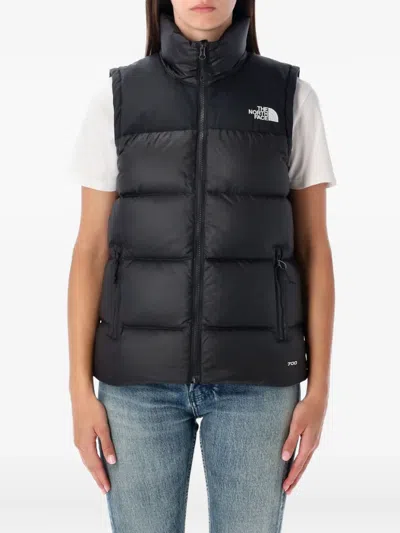 The North Face 1996 Retro Nuptse Puffer Vest In Black