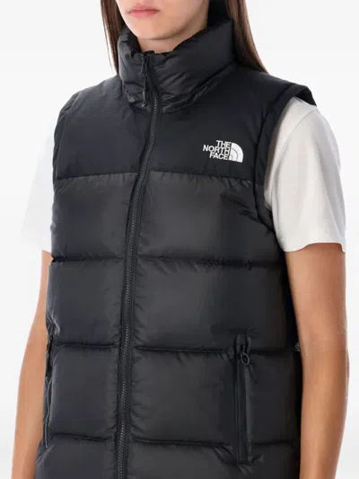 The North Face 1996 Retro Nuptse Puffer Vest In Black