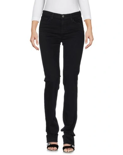 Shop J Brand Denim Pants In Black