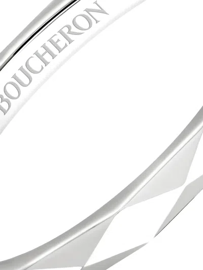 Boucheron Small Facette Ring In Metallic