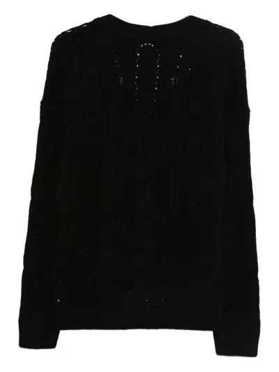 Drykorn Button-front Cardigan In Black