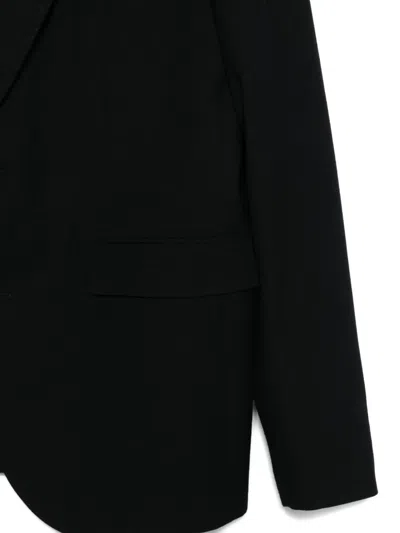 Givenchy Single-breasted Wool Blazer In Black