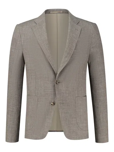 Paul Zeist Single-breasted Suit In Gray